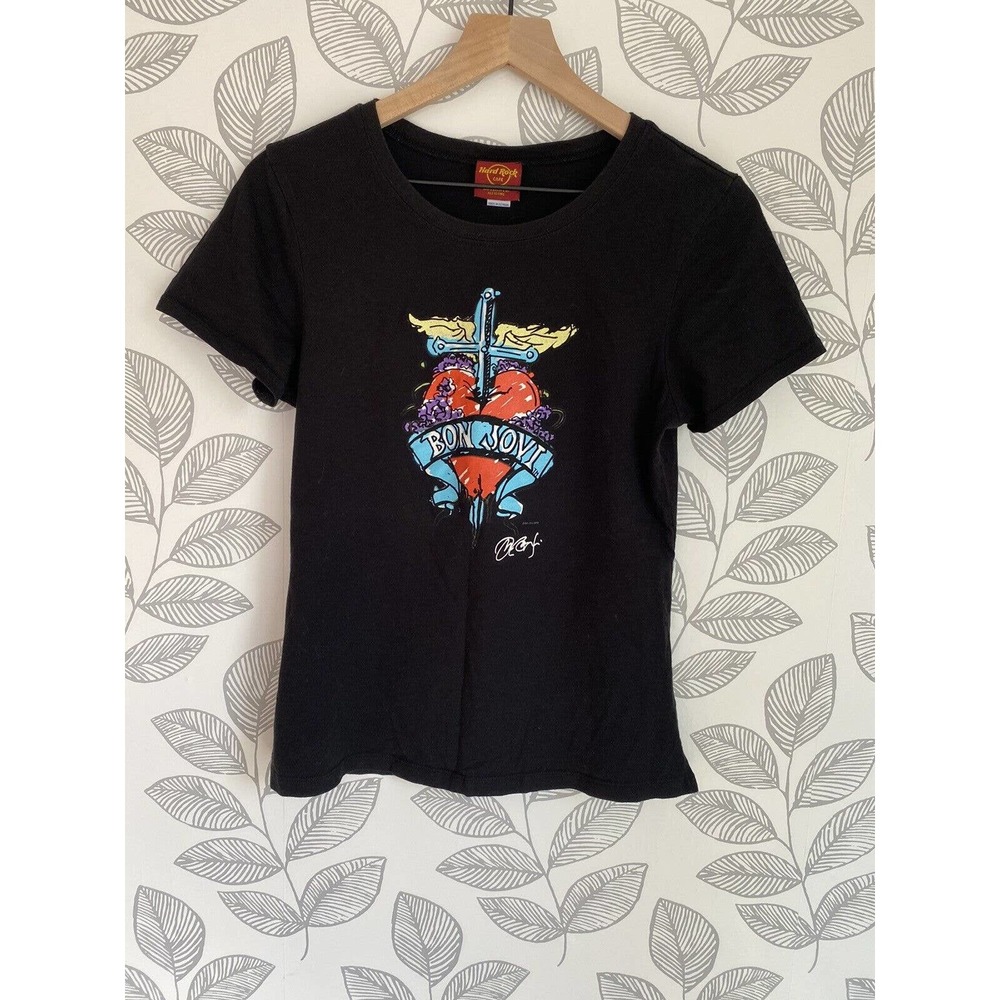 Hard Rock Cafe Bon Jovi 2008 T-shirt, Size - S